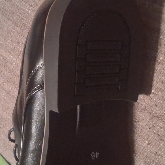 Tanner Classic Black Men’s Derby Dress Shoes – Size 46 EU / 12 US, With Bag - Picture 11 of 16